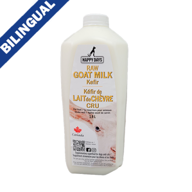 Happy Days Raw Fermented Goat Milk - 1.9L