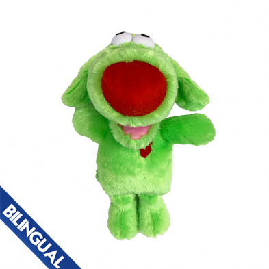 Multipet® Bowzer and Meowzer Grrronk Large Plush Dog Toy