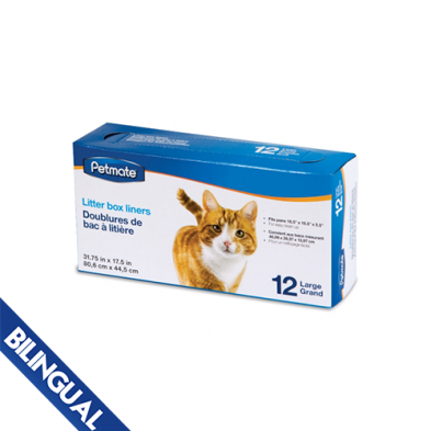 PetMate® Litter Pan Liners(12 CT) - Large