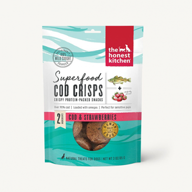 The Honest Kitchen Superfood Cod Crisps & Strawberry - 85g