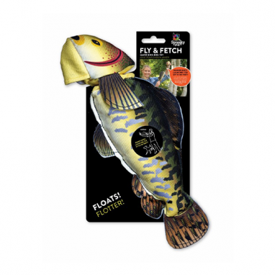 Spunky Pup® Fly & Fetch Fish Dog Toy