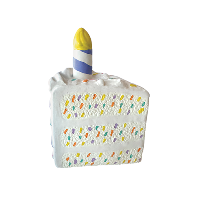 FouFouBRANDS Birthday Cake Chew 6" - each