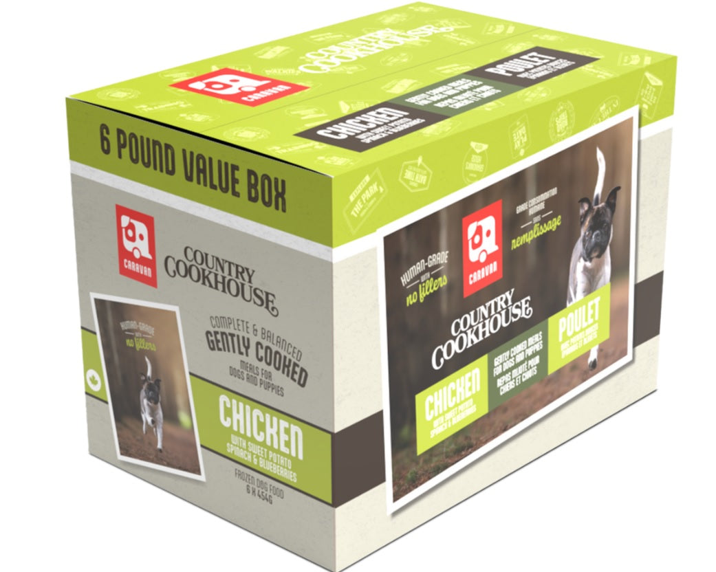 BCR Caravan Chicken BULK Pack - 6lbs