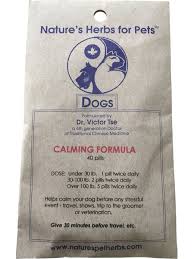 Nature's Herbs for Pets Calming Formula - 40 Pills (Dog)