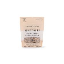 Bocce's Bakery Mud Pie Oh My Soft and Chewy Treats Treat's PB, Carob and Vanilla Natural Pet Distributor