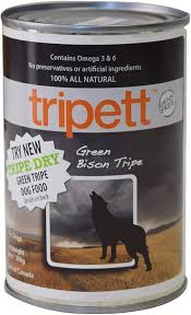 Tripett Green Bison Tripe - 13.2oz