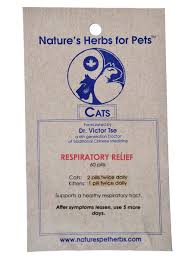 Nature's Herbs for Pets Respiratory Relief - 60 Pills (Dog)