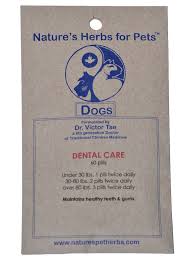 Nature's Herbs for Pets Dental Care - 60 Pills (Dog)
