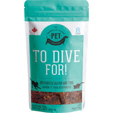 To Dive For! Dehydrated salmon and Tuna Treats 90g