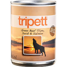 Tripett Green Beef Tripe Duck & Salmon - 13.2oz