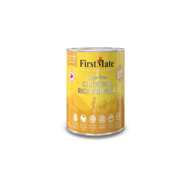 Grain Friendly Chicken w/Rice Dog Can 345g FirstMate