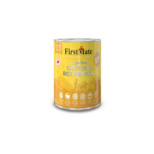 Grain Friendly Chicken w/Rice Dog Can 345g FirstMate