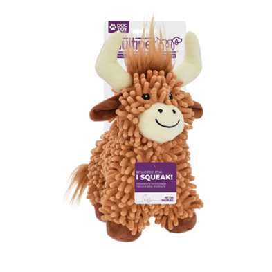 Multipet™ Floppy Highland Cow - Each