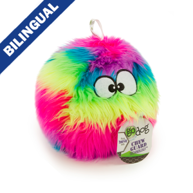 goDog Furballz Rainbow - Large