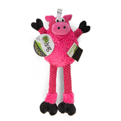 goDog Checkers Skinny Pig - Medium