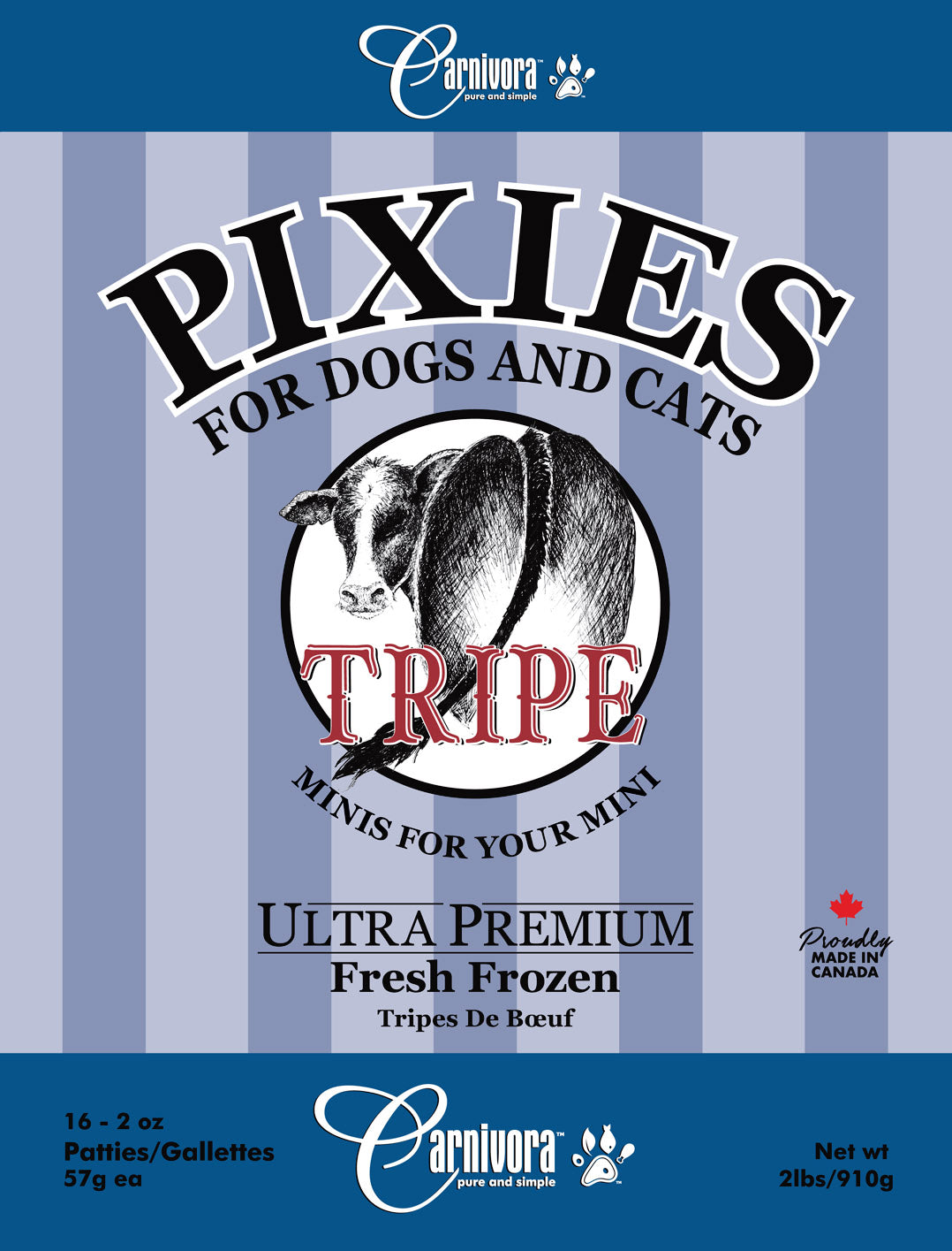Carnivora Beef Tripe - 2lbs