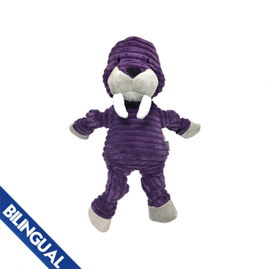 FouFouBRANDS Rainbow Bright Knotted Walrus - Large