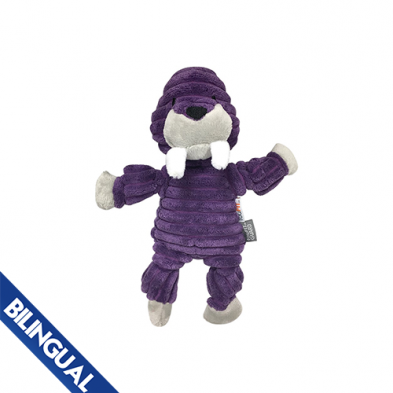 FouFouBRANDS Rainbow Bright Knotted Walrus - Small