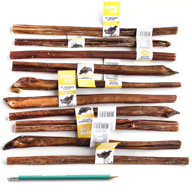 Super Can Standard Bully Stick - 12"