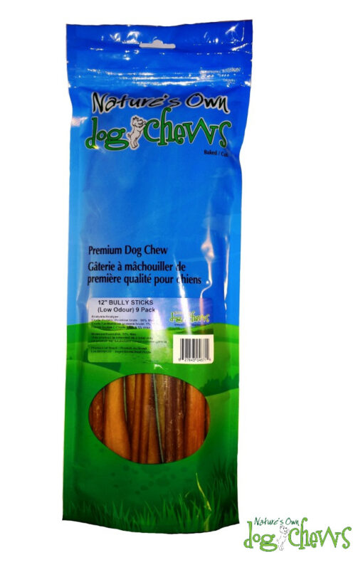 Nature's Own Bully Stick 12" - Multipack (9)