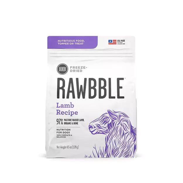 Rawbble Freeze Dried Lamb 4.5oz