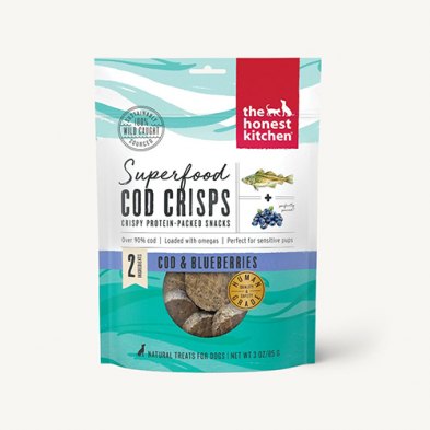 The Honest Kitchen Superfood Cod Crisps & Blueberry - 85g