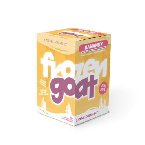 BCR Frozen Goat Yogurt Banananny - 3x100ml