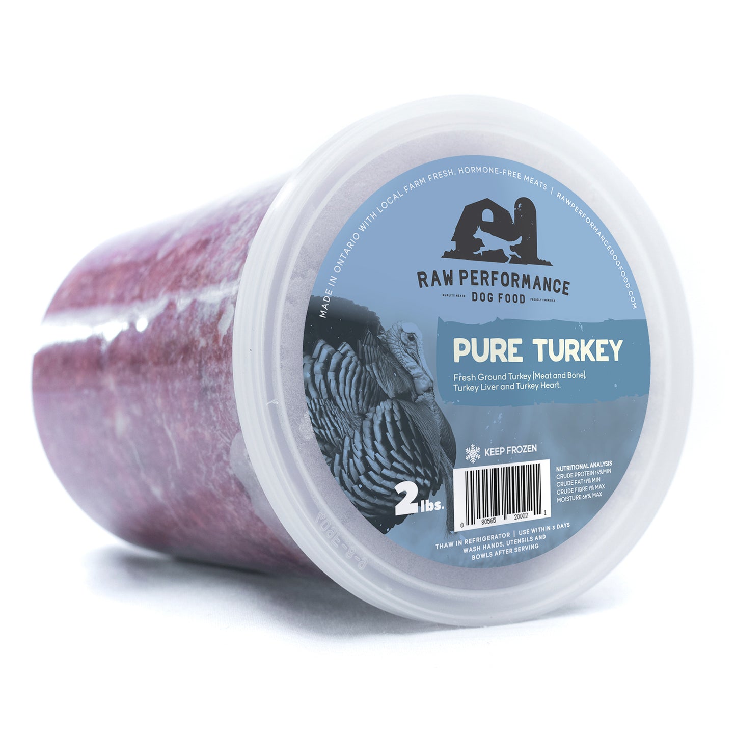 Raw Performance Pure Turkey - 2lbs